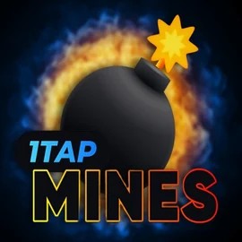 1Tap Mines by Turbo Games, showcased at betamocasino.org – game logo