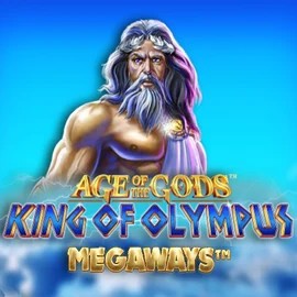 Slots logo of Age Of The Gods: King of Olympus Megaways from Origins at Betamo Casino