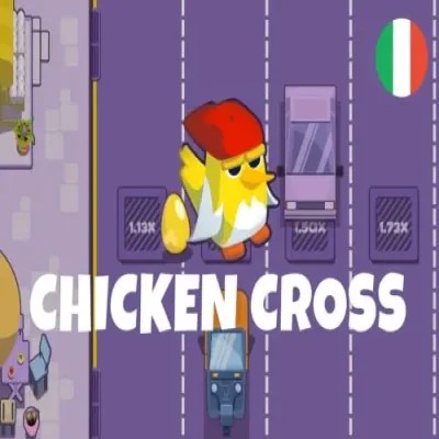 Chicken Cross game by Upgaming – logo hosted on Betamo Casino