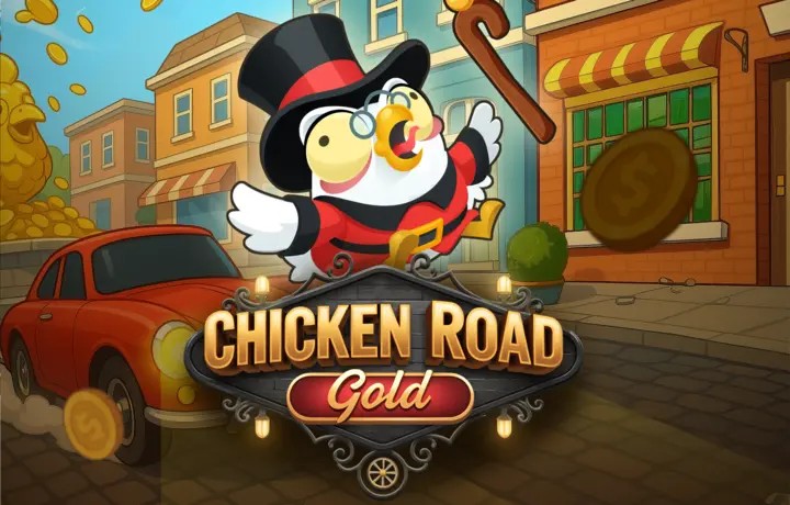 Chicken Road Gold logo by InOut Betamo Casino
