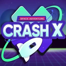 Crash X logo by Turbo Games Betamo Casino