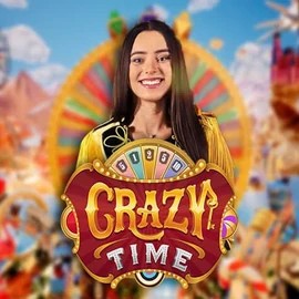 Crazy Time slot icon by Evolution, available at Betamo Casino