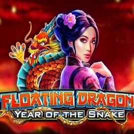 Floating Dragon Year of the Snake slot visual from Pragmatic Play available on betamocasino.org