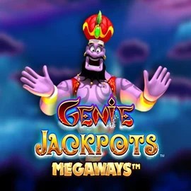 Genie Jackpots Megaways online game logo by Blueprint Gaming on betamocasino.org