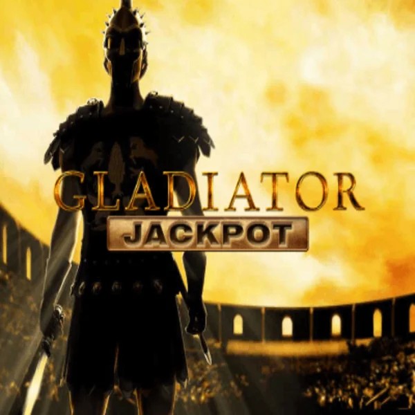 Gladiator Jackpot online game logo by Playtech on betamocasino.org