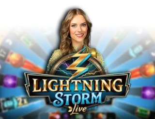Lightning Storm slot visual from Evolution available on betamocasino.org