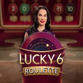 Lucky 6 Roulette online game logo by Pragmatic Play on betamocasino.org