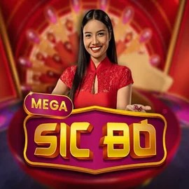 Mega Sic Bo online game logo by Pragmatic Play on betamocasino.org