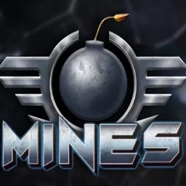Mines slot visual from Turbo Games available on betamocasino.org