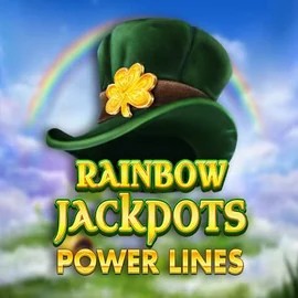 Rainbow Jackpots Power Lines slot visual from Red Tiger Gaming available on betamocasino.org