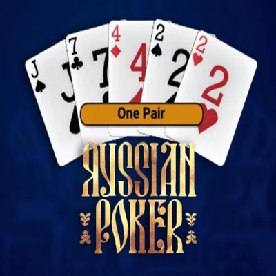 Russian Poker by OneTouch Games, showcased at betamocasino.org – game logo