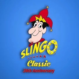 Slingo Classic 20th Anniversary logo – Casino Games by Slingo at Betamo Casino