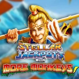 Try Stellar Jackpots with More Monkeys slot by Lightning Box Game on betamocasino.org – logo image