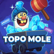 Topo Mole Game logo – Casino Games by InOut at Betamo Casino