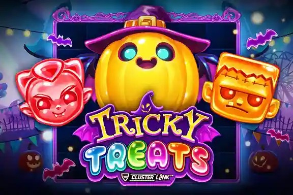 Tricky Treats logo by Push Gaming Betamo Casino